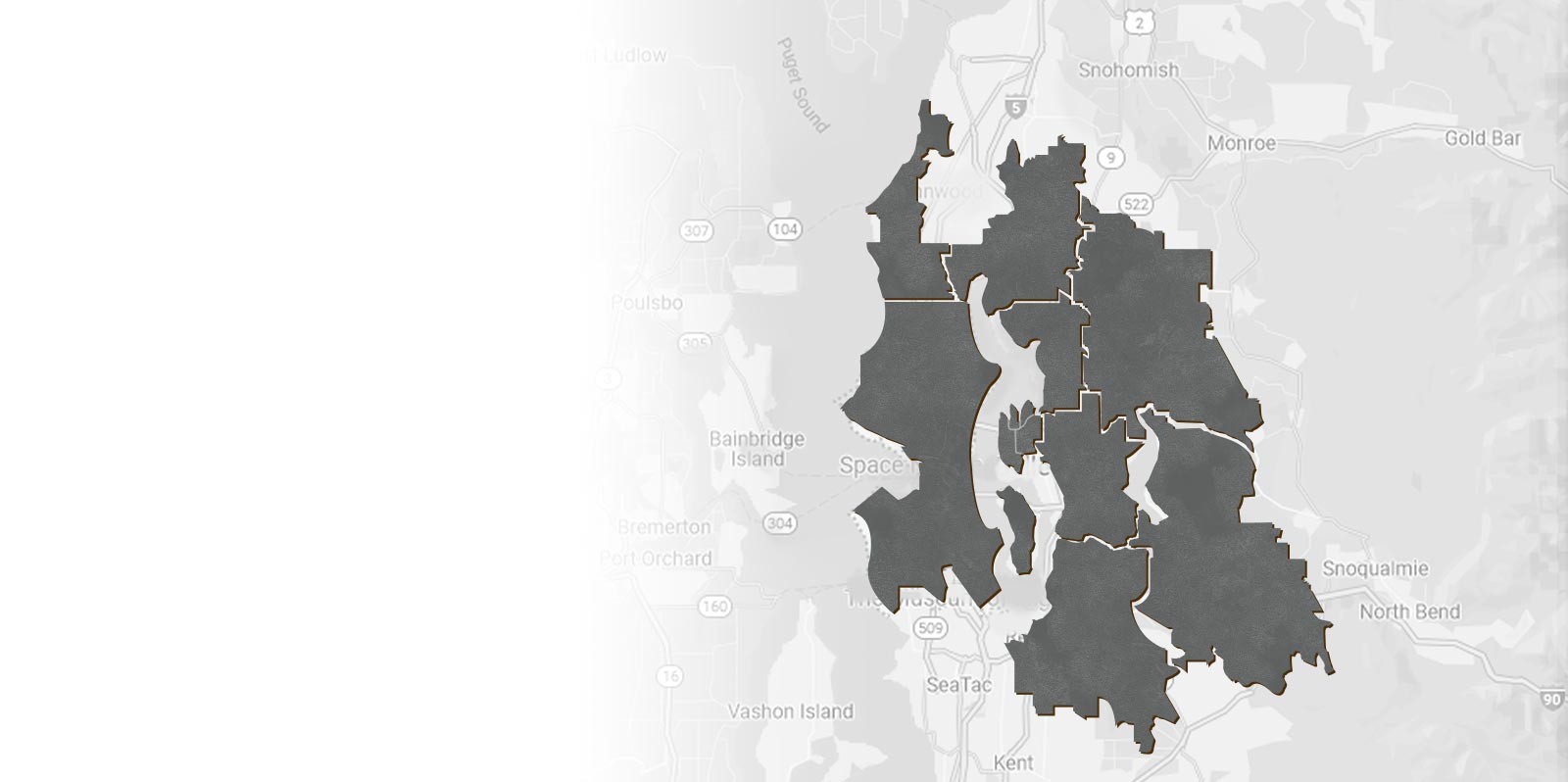 Communities map
